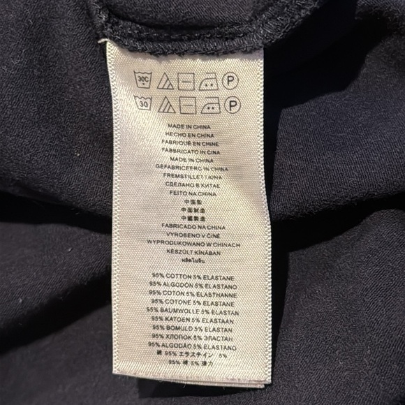 Michael Michael Kors Women’s Small Long Sleeve T Shirt Rhinestone Logo Buttons - Picture 6 of 6